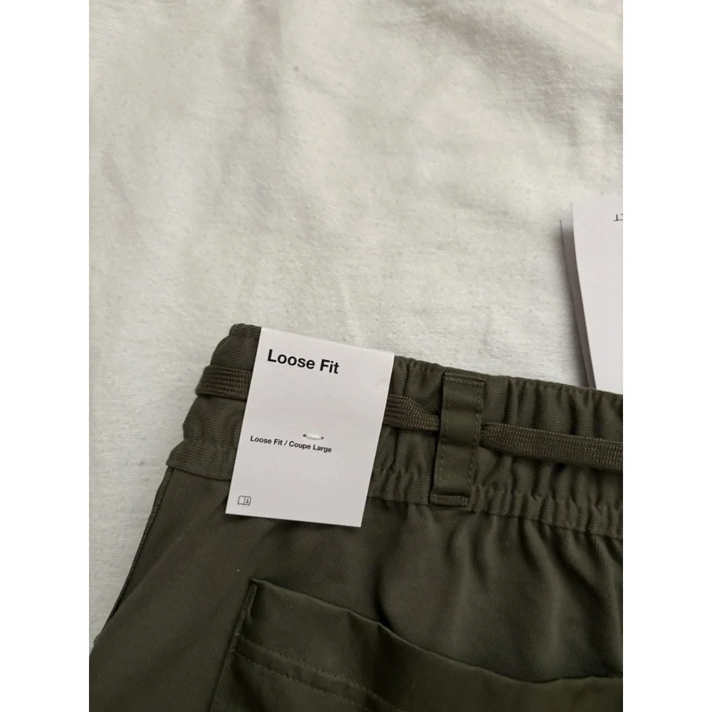 NEW Nike Devin Booker Dri-Fit Tear Away Pants Olive Mens Size Large HJ3899-222